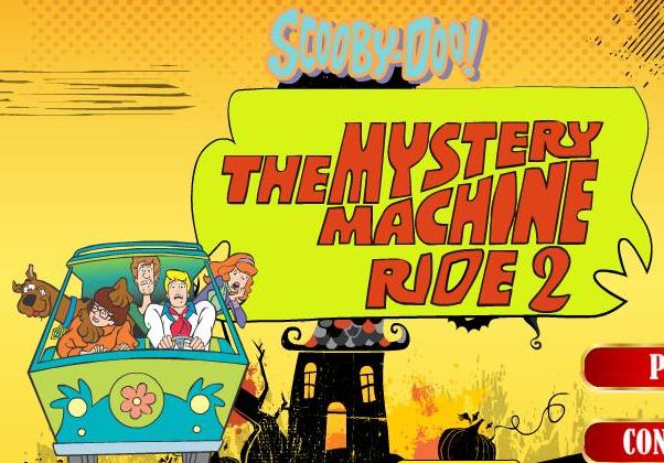 scooby doo mystery machine ride 2 flash game